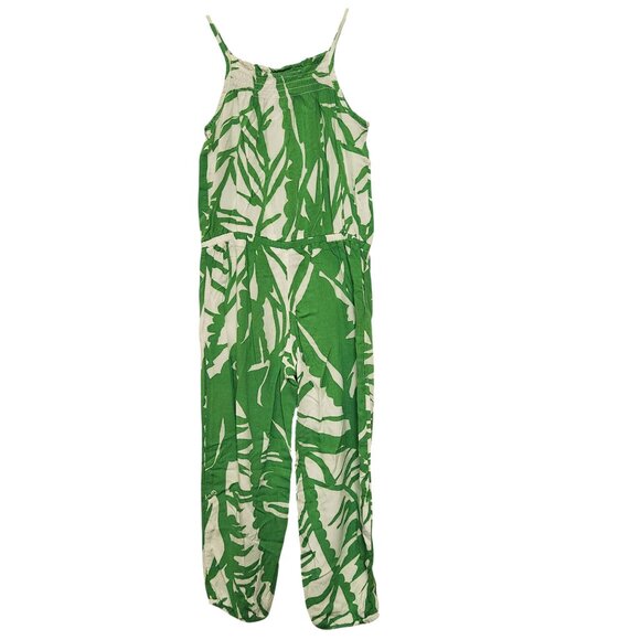 Lilly Pulitzer For Target White Green Kid's Jumpsuit Size 4T - Picture 2 of 6